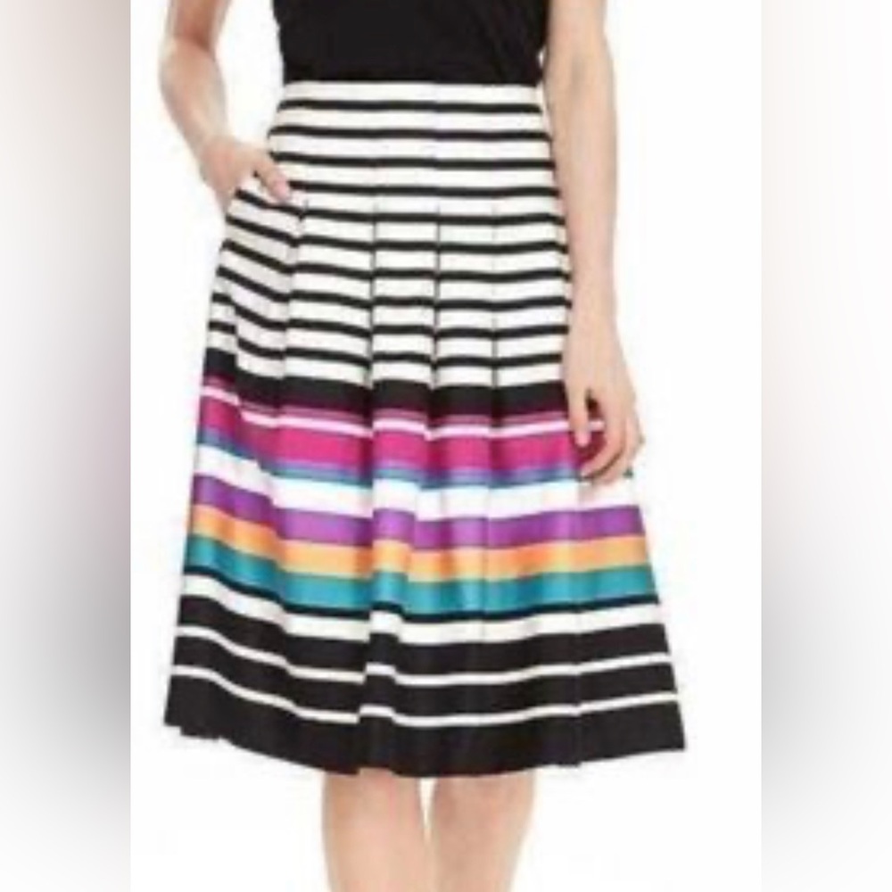 Banana Republic Striped High Waist Skirt | Size 0